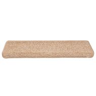 Изтривалки за стълби, 30 бр., 65x21x4 см, златисти, правоъгълни, кант