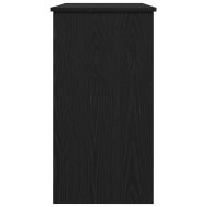 Бюро, черно, 80x40x75 см, ПДЧ