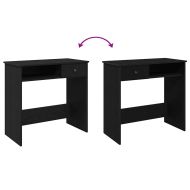 Бюро, черно, 80x40x75 см, ПДЧ