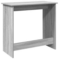 Бюро, сив сонома, 80x40x75 см, инженерно дърво