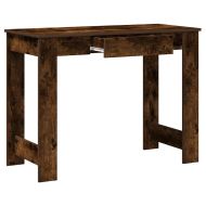 Бюро, опушен дъб, 100x45x75 см, инженерно дърво
