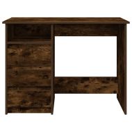 Бюро, опушен дъб, 102x50x75 см, инженерно дърво