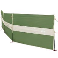 Camping Windbreak Green 490x123 cm Водоустойчив