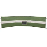 Camping Windbreak Green 490x123 cm Водоустойчив