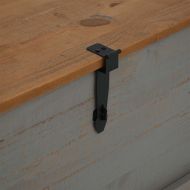 Скрин за съхранение HALDEN сива 91x91x47 cm бор