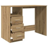 Бюрото Artisan Oak 102x50x76 cm Инженерна дървесина