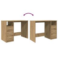 Бюрото Artisan Oak 102x50x76 cm Инженерна дървесина