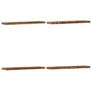 стенни рафтове 4 бр. старо дърво 40x20x1,5 cm инженерно дърво
