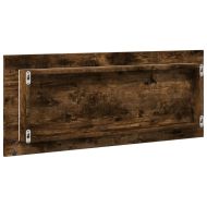 LED огледало за баня опушен дъб 100x8,5x37 cm