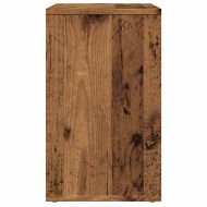 Странична маса Старо дърво 50x30x50 cm Инженерно дърво