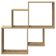 стенна етажерка Artisan Oak 80x15x78,5 cm инженерна дървесина