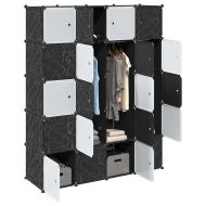 Органайзер за съхранение на кубчета с 20кубчета и висящи пръчки