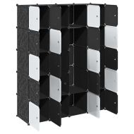 Органайзер за съхранение на кубчета с 20кубчета и висящи пръчки