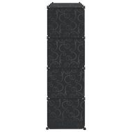 Органайзер за съхранение на кубчета с 16кубчета и висящи пръчки