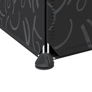 Органайзер за съхранение на кубчета с 16кубчета и висящи пръчки