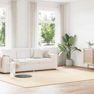 Шаги килим с дълъг косъм, NAVARRA, кремав, 240x340см, полиестер