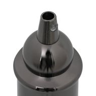 Лампи 2 бр. лъскави черни E27