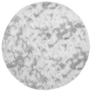 Шаги килим с дълъг косъм, NAVARRA, светлосив, 120x120 см