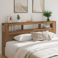 LED табла за глава Artisan Инженерна дървесина