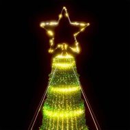 LED коледна елха 1028 светодиода топло бяло 403 см