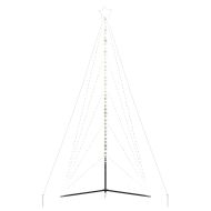 LED коледна елха 615 светодиода студено бяло 404,5 см