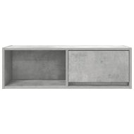 ТВ шкафове 2 бр бетонно сиви 80x31x25,5 см инженерно дърво