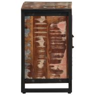 Нощно шкафче Multicolour Масивна дървесина Възстановена