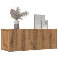 Комплект от 2части за стенен монтаж на телевизор Артизийски дъб