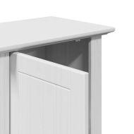 Стенен шкаф за баня "BODO" Бял 44x30x60 cm