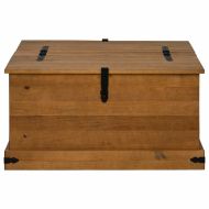 Скрин за съхранение HALDEN 91x91x47 cm масивна дървесина бор