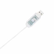 LED коледна елха 80 светодиода топло бяло 120 см