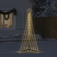 LED коледна елха 339 светодиода топло бяло 182 см