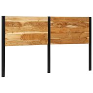 Табла за глава 180 cm от масивна дървесина акация и желязо