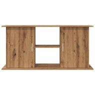 Стойка за аквариум, дъб, 121x41x58 см, инженерно дърво