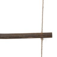 Декорация за стена с форма на стълба 50x200 cm Естествен клон