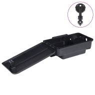 Капани за мишки 12 бр. черни 22x12,5x7,5 cm