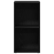 LP Кутия за съхранение Черен дъб 71x34x36cm Инженерна дървесина