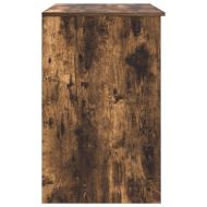 Бюро, опушен дъб, 86x49x76 см, инженерно дърво