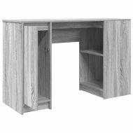 Бюро, сив сонома, 120x42x76 см, инженерно дърво