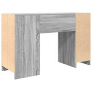 Бюро, сив сонома, 120x42x76 см, инженерно дърво