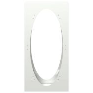 Стойка за дърва, бяла, 50x23x100 см, студеновалцувана стомана