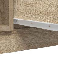 Бюфет с чекмеджета, дъб сонома 100,5x35x98,5 см инженерно дърво