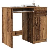 Бюро, старо дърво, 86x49x76 см, инженерно дърво