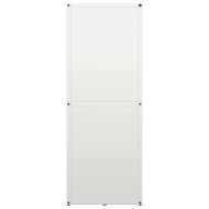 Стойка за дърва, бяла, 40x30x80 см, студеновалцувана стомана