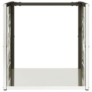 Стойка за дърва за огрев, 40x40x40 см, неръждаема стомана