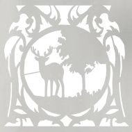 Стойка за дърва за огрев, 40x40x40 см, неръждаема стомана