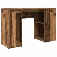 Бюро, старо дърво, 120x42x76 см, инженерно дърво