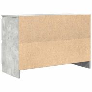 ТВ шкаф Бетон сив 80x35x54 cm Инженерна дървесина