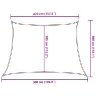 Платно-сенник, 160 г/м², червено, 4/5x3 м, HDPE