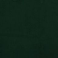 Люлеещ се стол с облегалка, тъмнозелен кадифе масивна дървесина